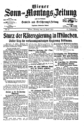 Wiener Sonn- und Montags-Zeitung