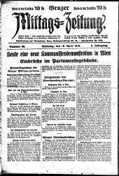 Grazer Mittags-Zeitung