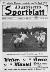 Illustriertes (Österreichisches) Sportblatt