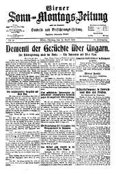 Wiener Sonn- und Montags-Zeitung