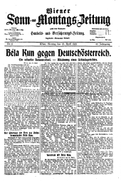 Wiener Sonn- und Montags-Zeitung