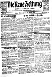 Die neue Zeitung