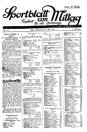 (Wiener) Sporttagblatt
