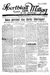 (Wiener) Sporttagblatt