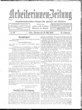 Arbeiterinnen Zeitung