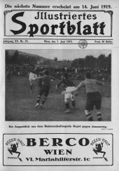 Illustriertes (Österreichisches) Sportblatt