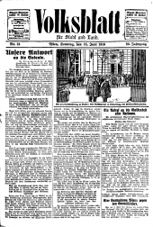 Volksblatt für Stadt und Land