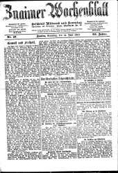 Znaimer Wochenblatt