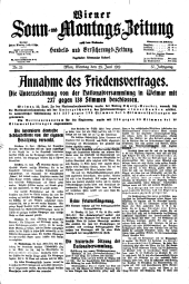 Wiener Sonn- und Montags-Zeitung