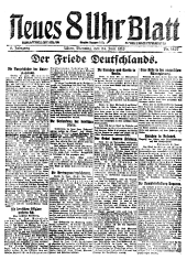 Neues 8 Uhr Blatt