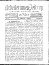 Arbeiterinnen Zeitung