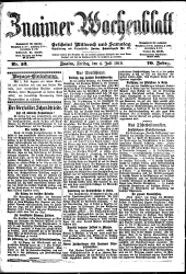 Znaimer Wochenblatt