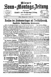 Wiener Sonn- und Montags-Zeitung