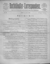 Oesterreichische Buchhändler-Correspondenz