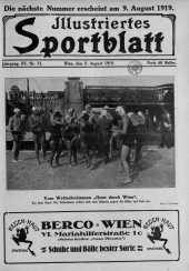 Illustriertes (Österreichisches) Sportblatt