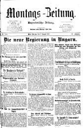 Montags Zeitung