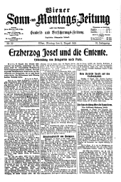 Wiener Sonn- und Montags-Zeitung