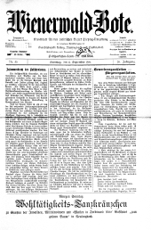 Wienerwald-Bote