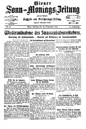 Wiener Sonn- und Montags-Zeitung