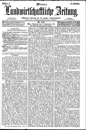Wiener Landwirtschaftliche Zeitung
