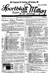 (Wiener) Sporttagblatt