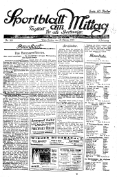 (Wiener) Sporttagblatt