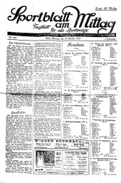 (Wiener) Sporttagblatt