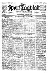 (Wiener) Sporttagblatt