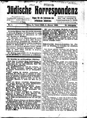 Jüdische Korrespondenz