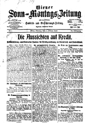 Wiener Sonn- und Montags-Zeitung