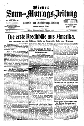 Wiener Sonn- und Montags-Zeitung