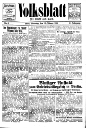 Volksblatt für Stadt und Land