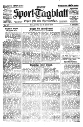 (Wiener) Sporttagblatt