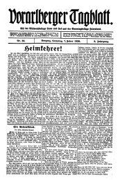 Bregenzer/Vorarlberger Tagblatt