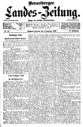 Vorarlberger Landes-Zeitung