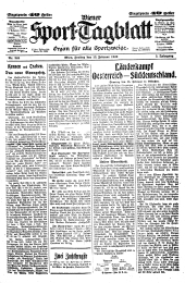 (Wiener) Sporttagblatt