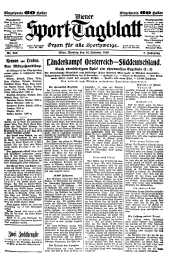 (Wiener) Sporttagblatt