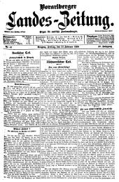 Vorarlberger Landes-Zeitung