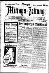 Grazer Mittags-Zeitung