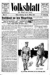 Volksblatt für Stadt und Land