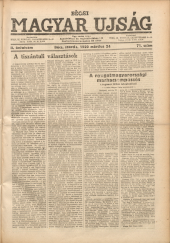 Becsi Magyar Ujsag (Wiener Ungarische Zeitung)