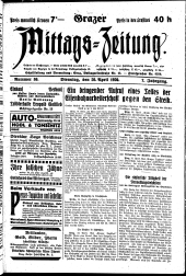 Grazer Mittags-Zeitung