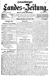 Vorarlberger Landes-Zeitung