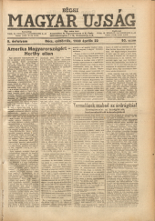 Becsi Magyar Ujsag (Wiener Ungarische Zeitung)