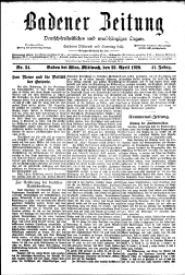 Badener Zeitung