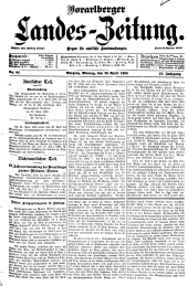 Vorarlberger Landes-Zeitung