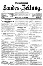 Vorarlberger Landes-Zeitung