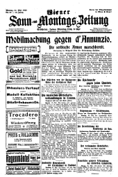 Wiener Sonn- und Montags-Zeitung