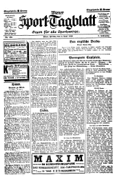 (Wiener) Sporttagblatt