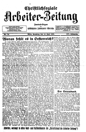 Christlich-soziale Arbeiter-Zeitung